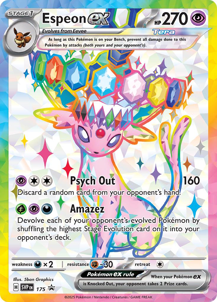 PSA 9 Espeon ex #175