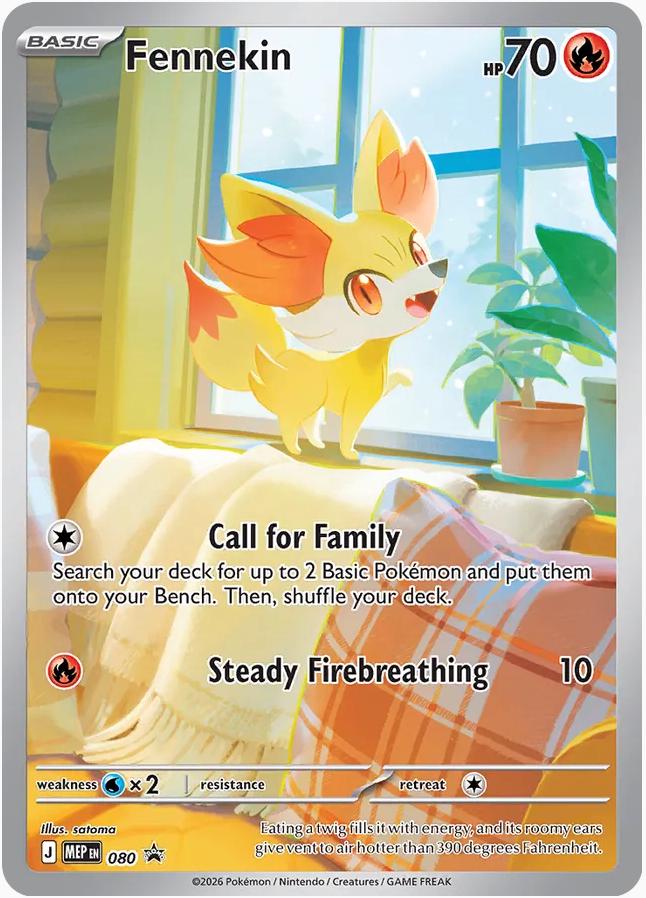 PSA 9 Fennekin #80
