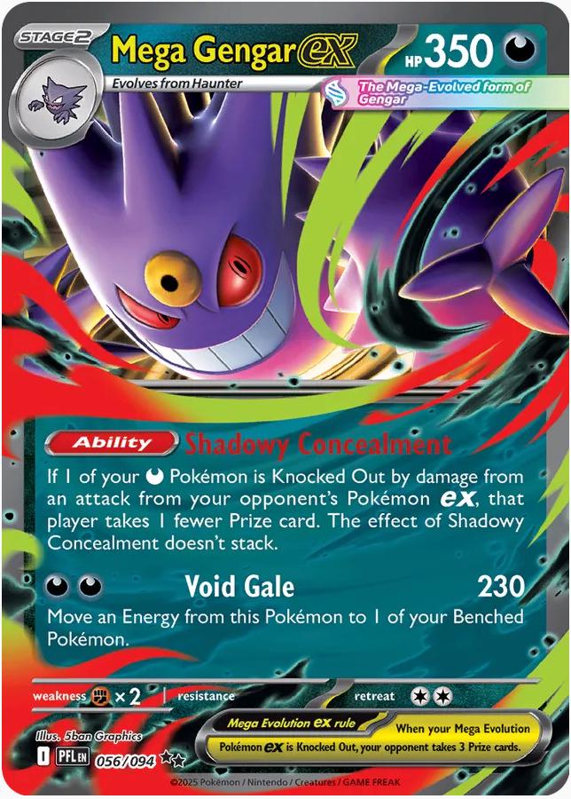 PSA 9 Mega Gengar ex #56