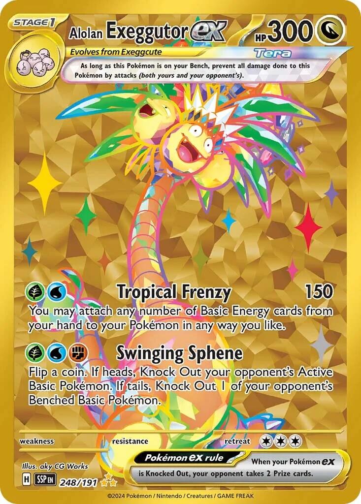 PSA 9 Alolan Exeggutor ex #248