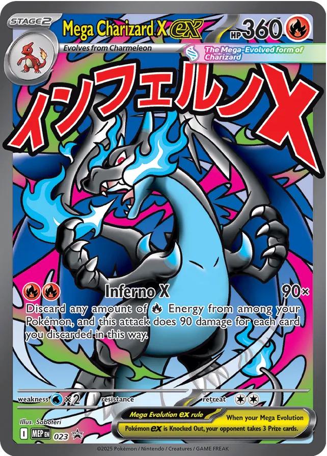 PSA 9 Mega Charizard X EX #23