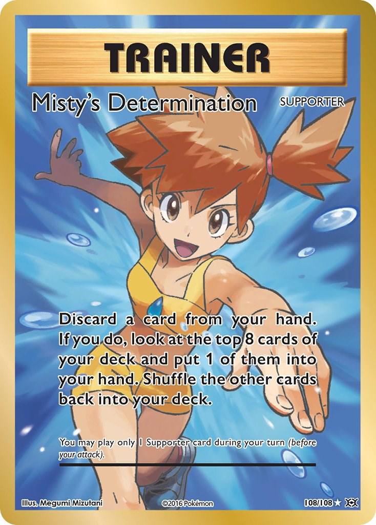 PSA 9 Misty's Determination #108