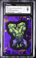 CGC 9 2025 MARVEL COMIC BOOK HEROES #71 THE 2000S HULK PURPLE & GOLD LAVA 41/75