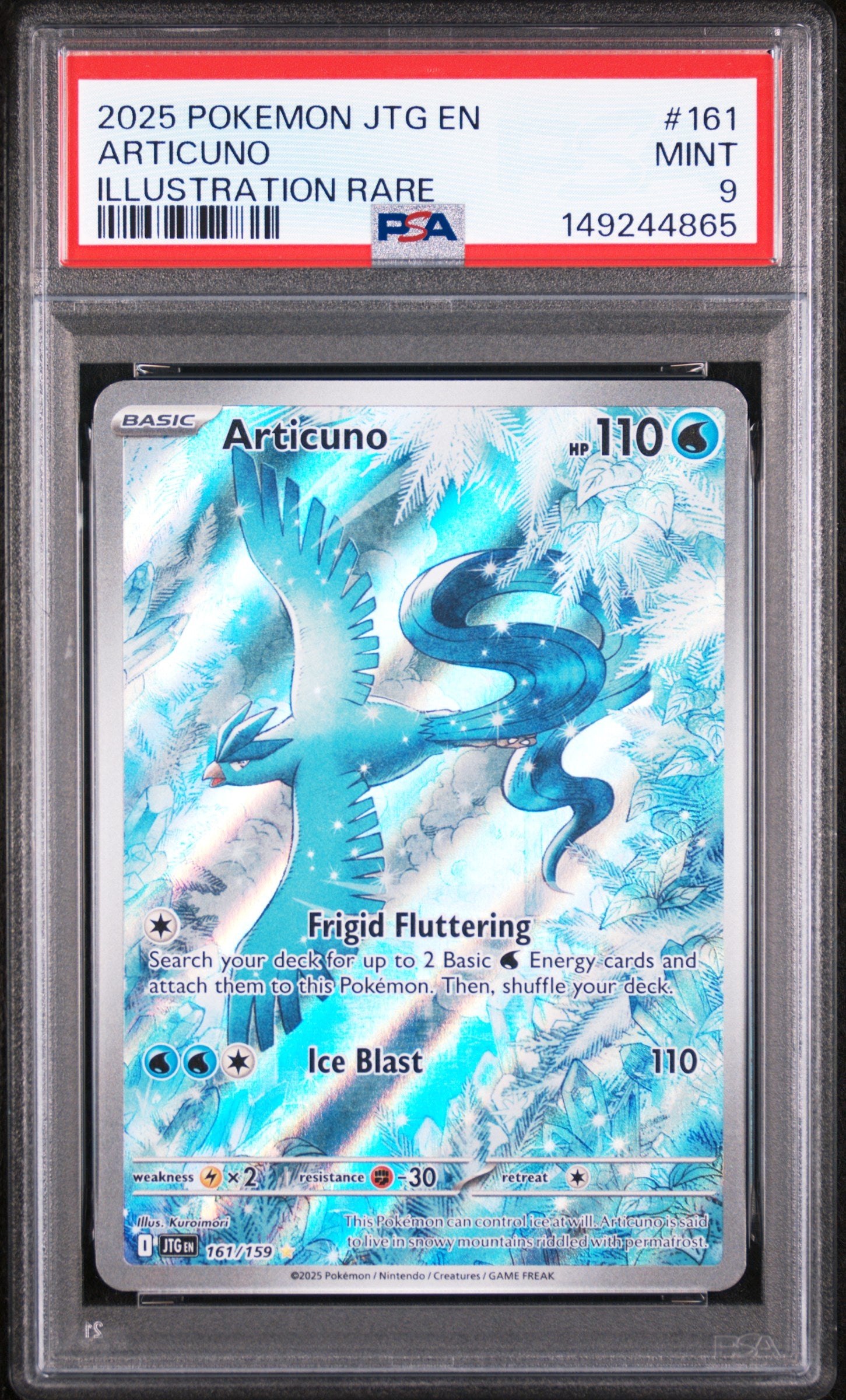 PSA 9 Articuno #161