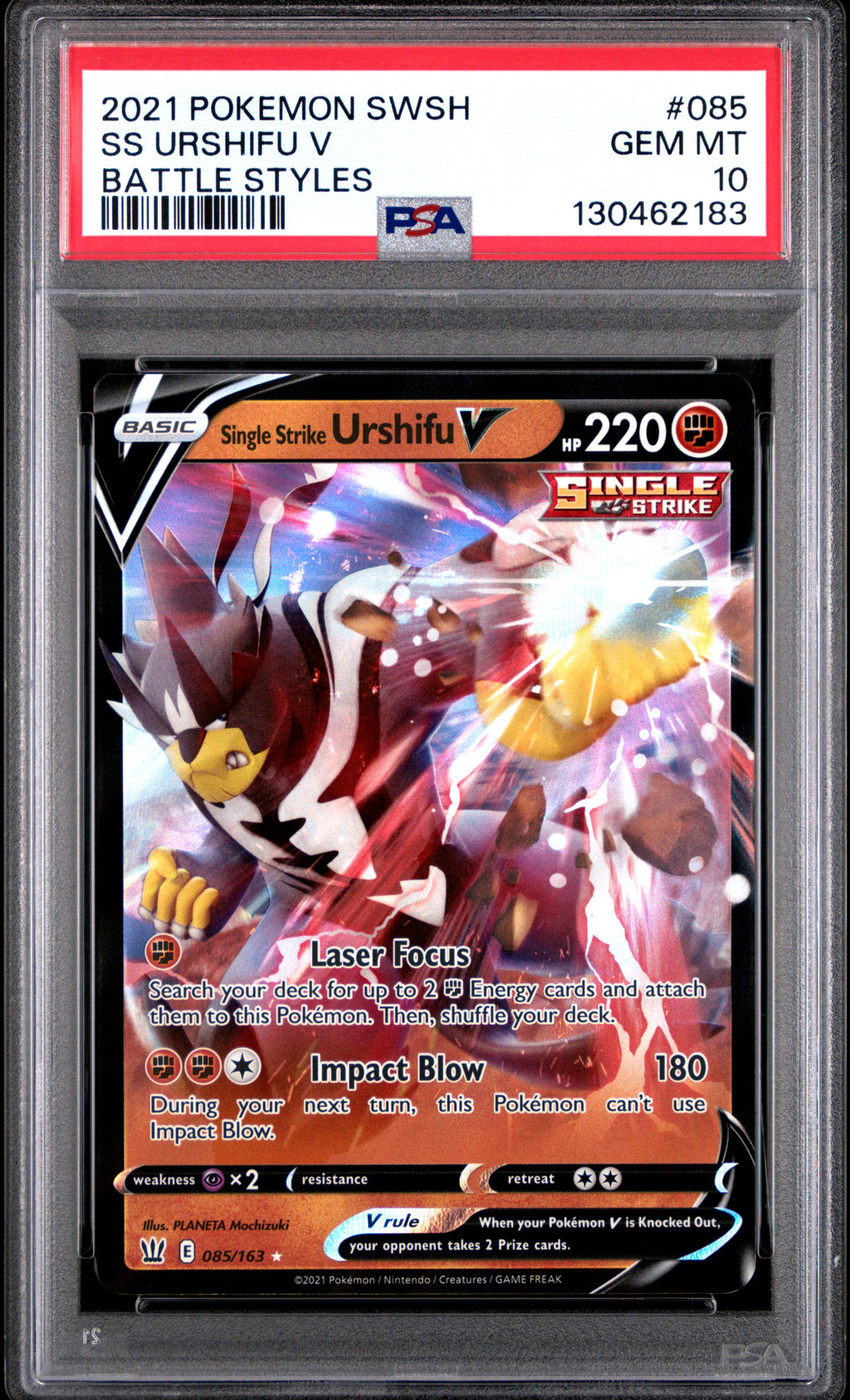 PSA 10 Urshifu V #85