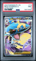 PSA 9 Mega Sharpedo ex #113