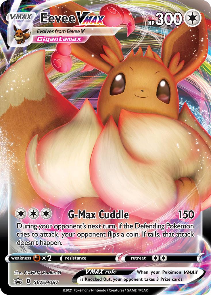 CGC 9 Eevee VMAX #SWSH087