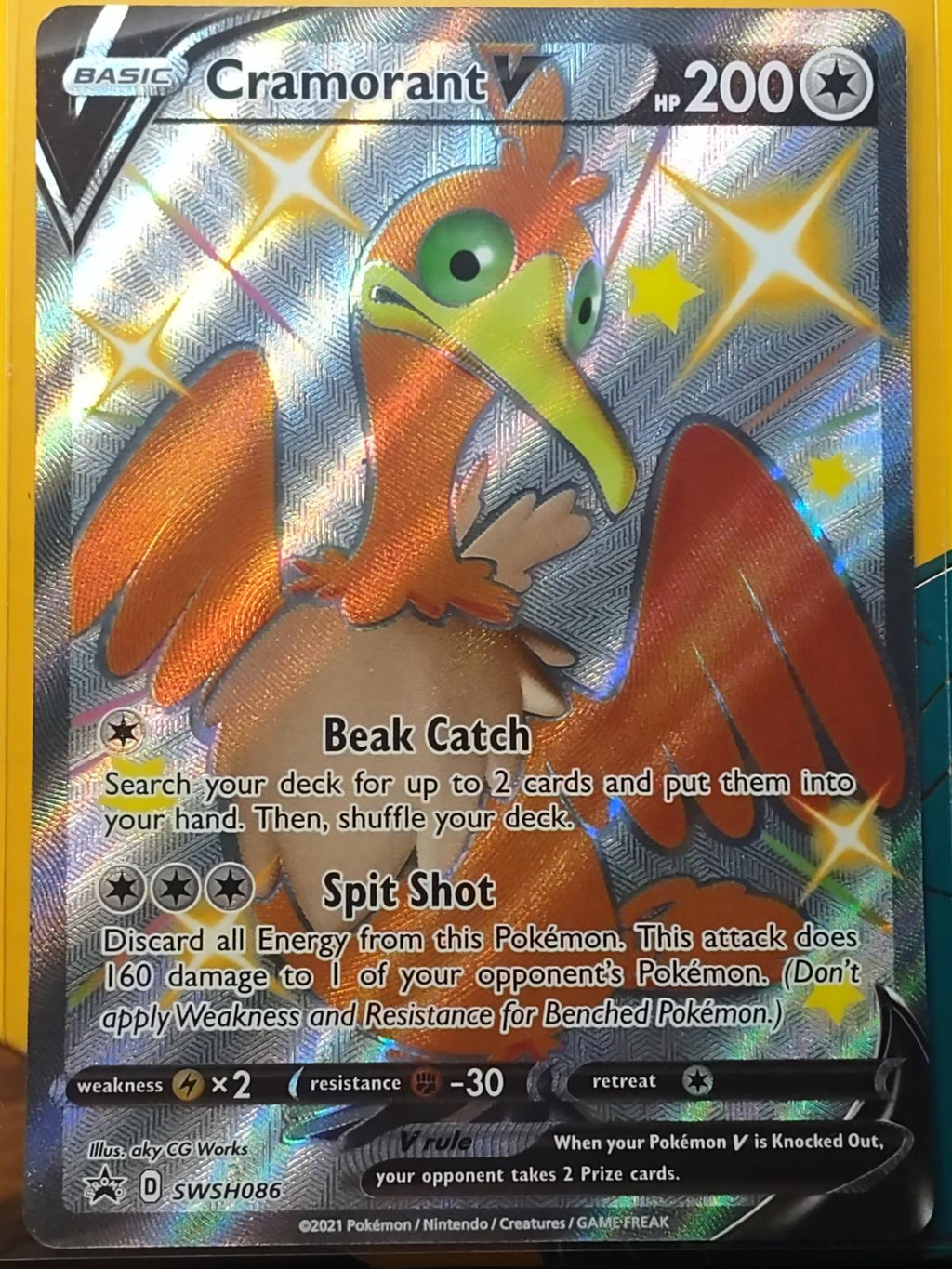 CGC 9 Cramorant V #SWSH086