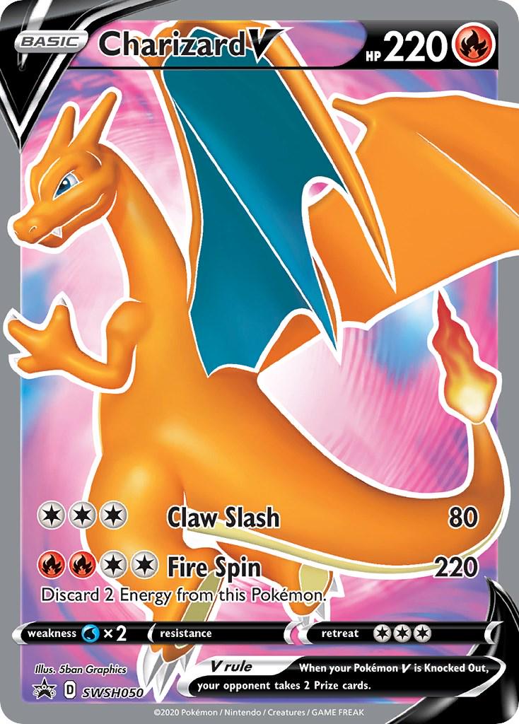 CGC 10 Charizard V #SWSH050