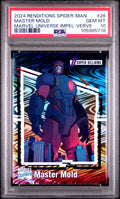 PSA 10 2024 Upper Deck Marvel Spider-Man Universe Master Mold Verve 52/90