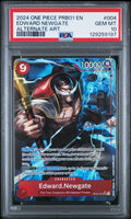 PSA 10 Edward Newgate Alt Art OP02-004 PRB01